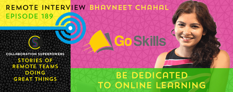 189 – Be Dedicated To Online Learning With Bhavneet Chahal