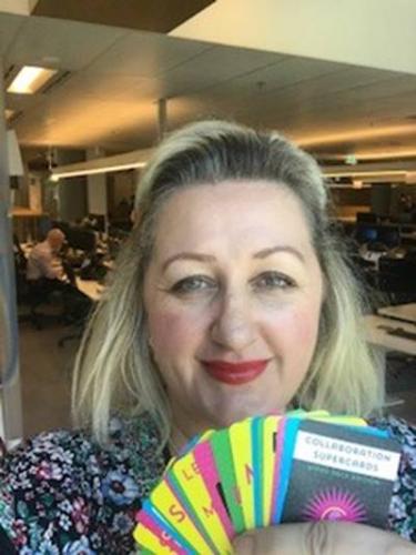 Supercards in Australia with Christiane Anderson